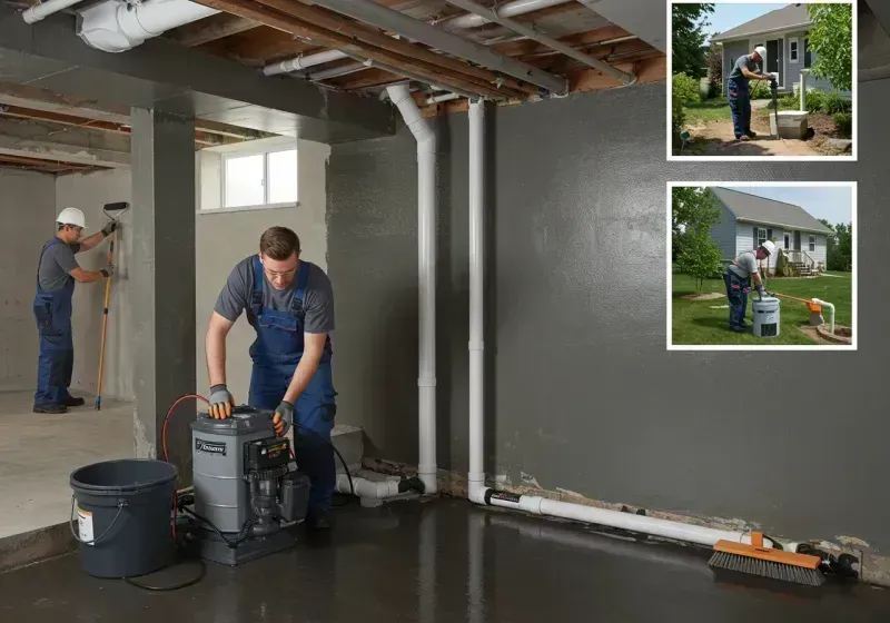 Basement Waterproofing and Flood Prevention process in Mary Esther, FL